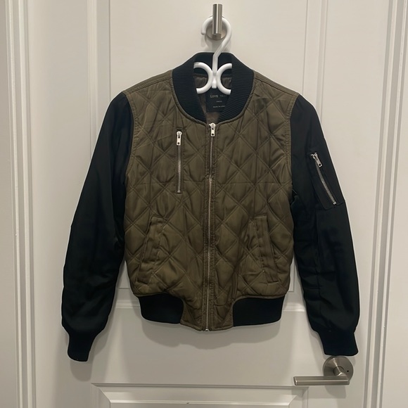 Quilted Bomber Jacket - Picture 1 of 2